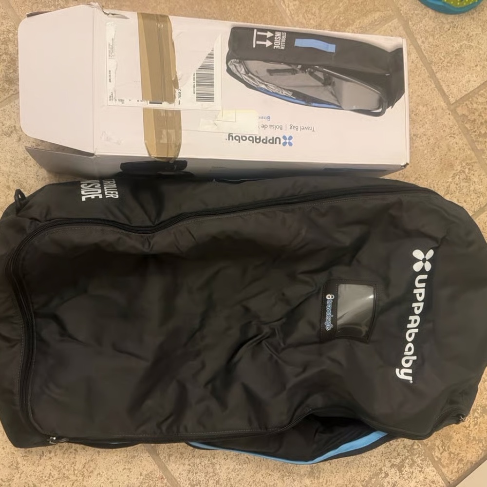 Uppababy vista rumble seat travel bag